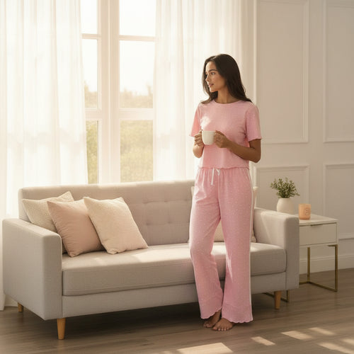 Avery Polka Dot Lounge Set