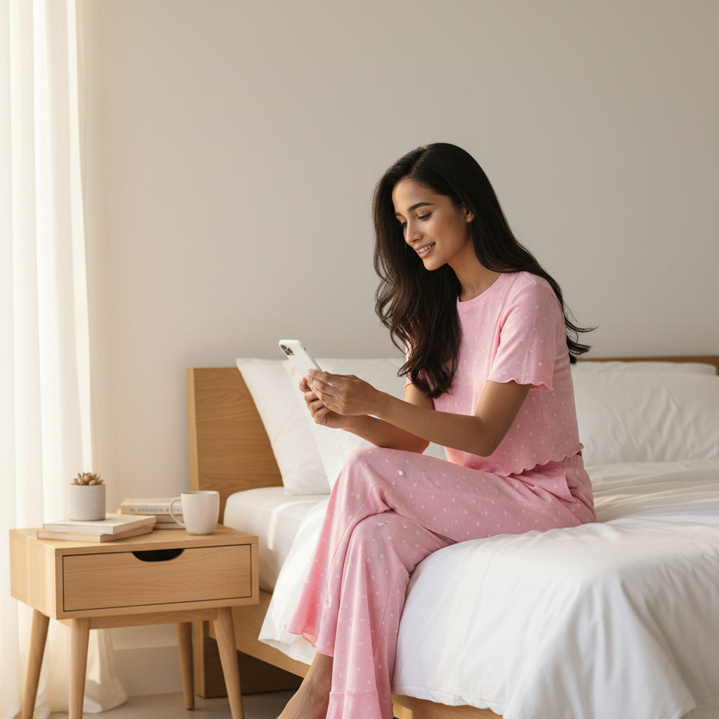 Avery Polka Dot Lounge Set